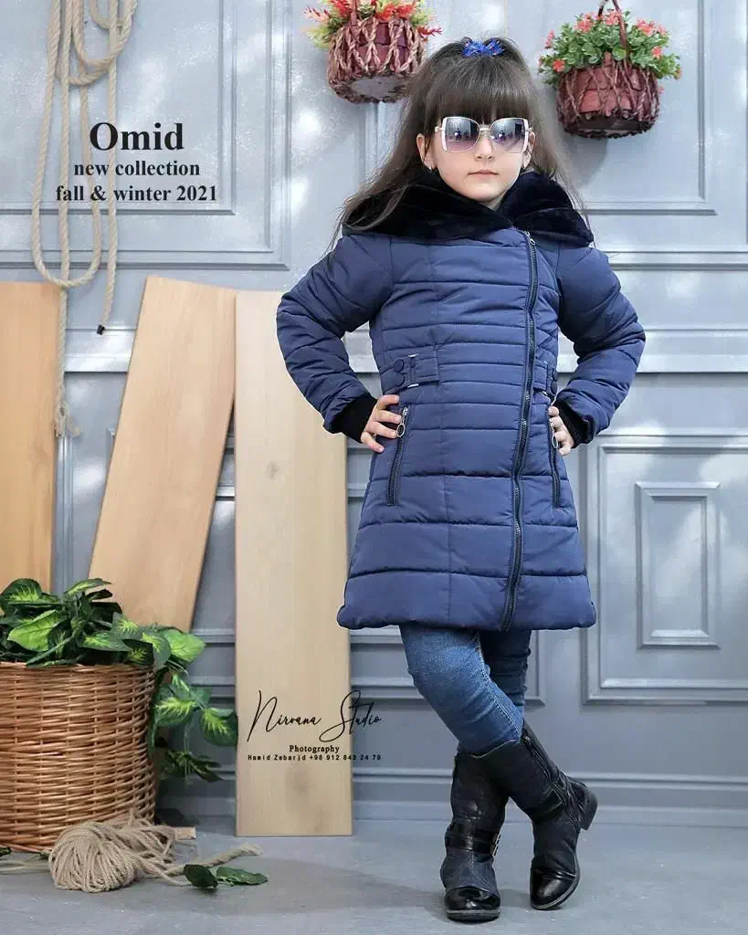 کاپشن یقه بینی ۶تا۹سال|کفش و لباس بچه|رودهن, |دیوار