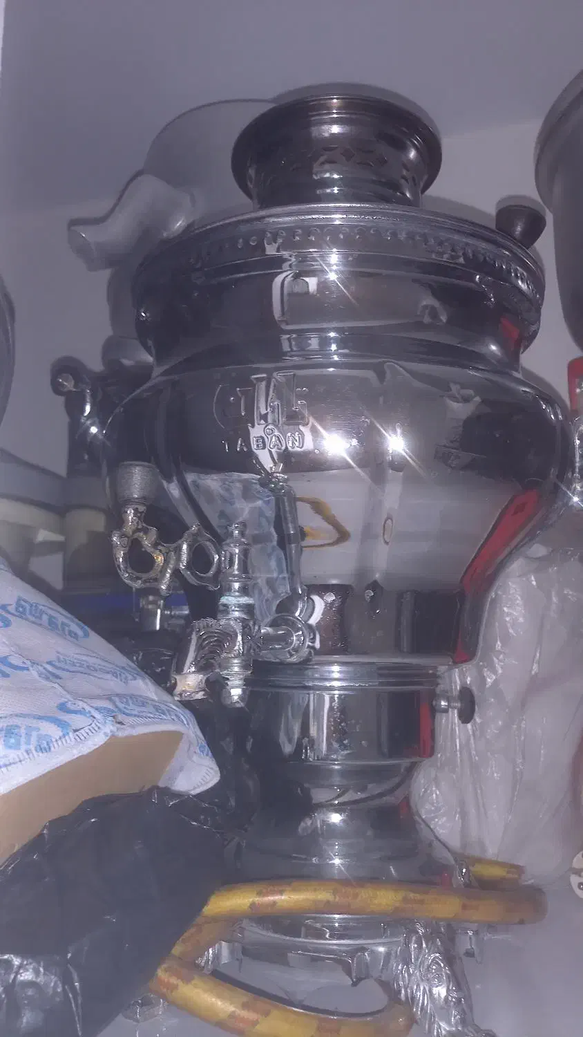 سماور گازی تابان|سماور، چای‌ساز، قهوه‌ساز|اندیشه, اندیشه فاز ۵|دیوار