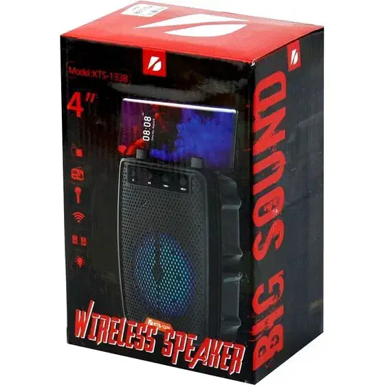 اسپیکر شارژی مدل kts 1338|سیستم صوتی خانگی|بوشهر, |دیوار