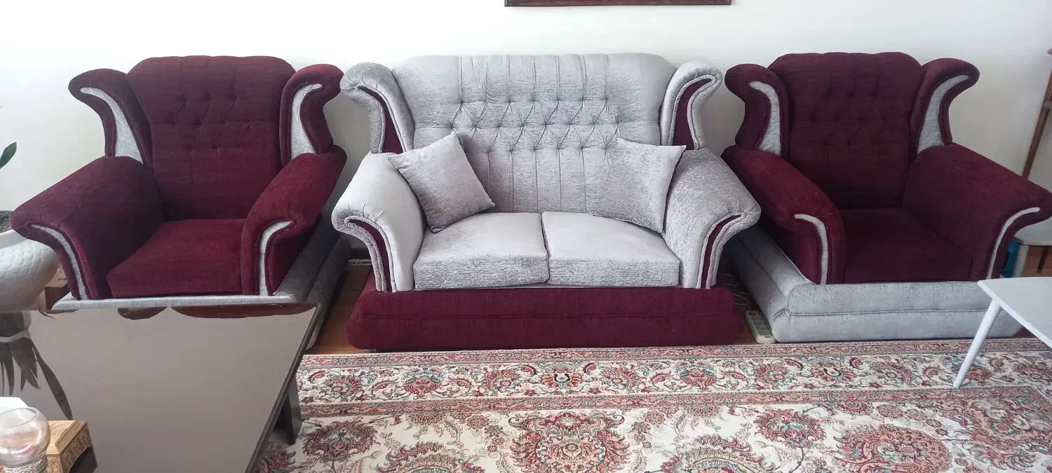 مبل راحتی ۱۰ نفره|مبلمان خانگی و میز عسلی|مشهد, نیروی هوایی|دیوار