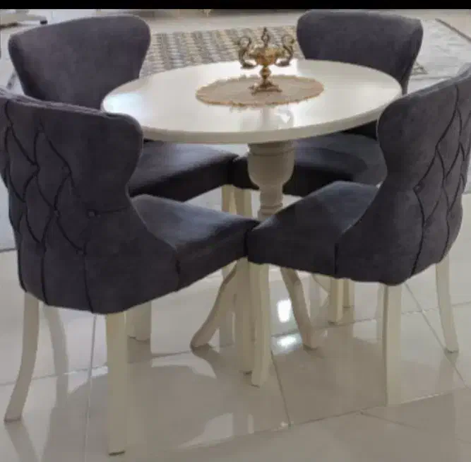 میز غذا خوری چهار نفره چستر|میز و صندلی غذاخوری|اردبیل, |دیوار