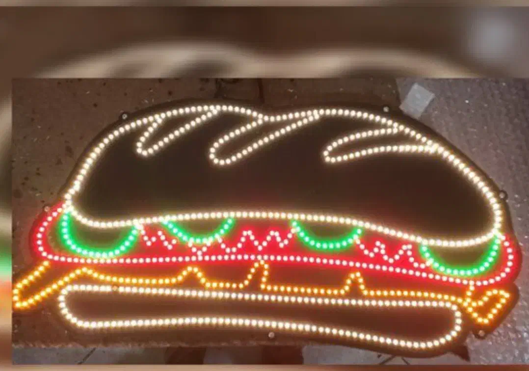 تابلو ال ای دی ناگت‌قارچ‌کیلوی‌زیتون‌سبزی‌قرمه‌مزه|فروشگاه و مغازه|کرج, شاهین‌ویلا|دیوار