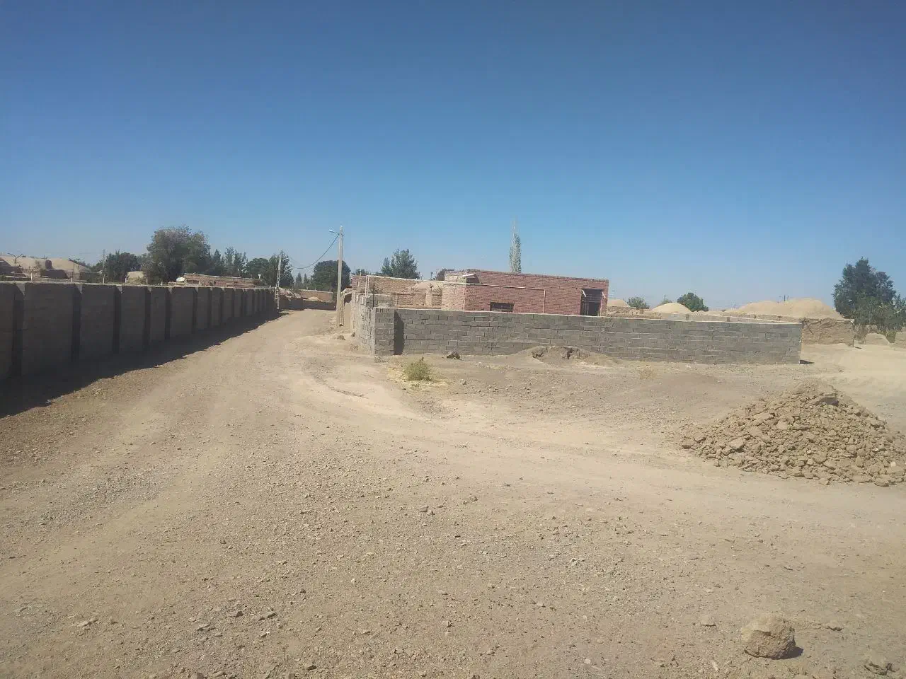 زمین برای ساخت خانه باغ روستا خوش آب هوا|فروش زمین و ملک کلنگی|نگار, |دیوار
