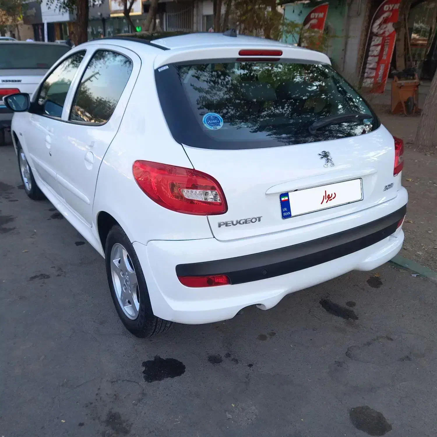 پژو ۲۰۷ پانوراما اتومات سقف شیشه ای|خودرو سواری و وانت|قرچک, زیبا شهر|دیوار