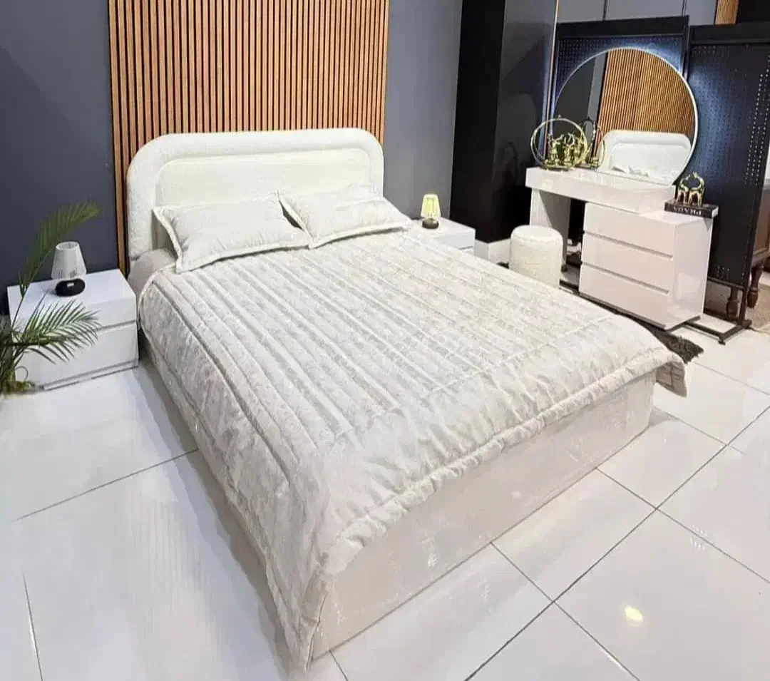 سرویس خواب تخت ،پارچه ای تدی|تخت و سرویس خواب|مشهد, گرجی علیا|دیوار