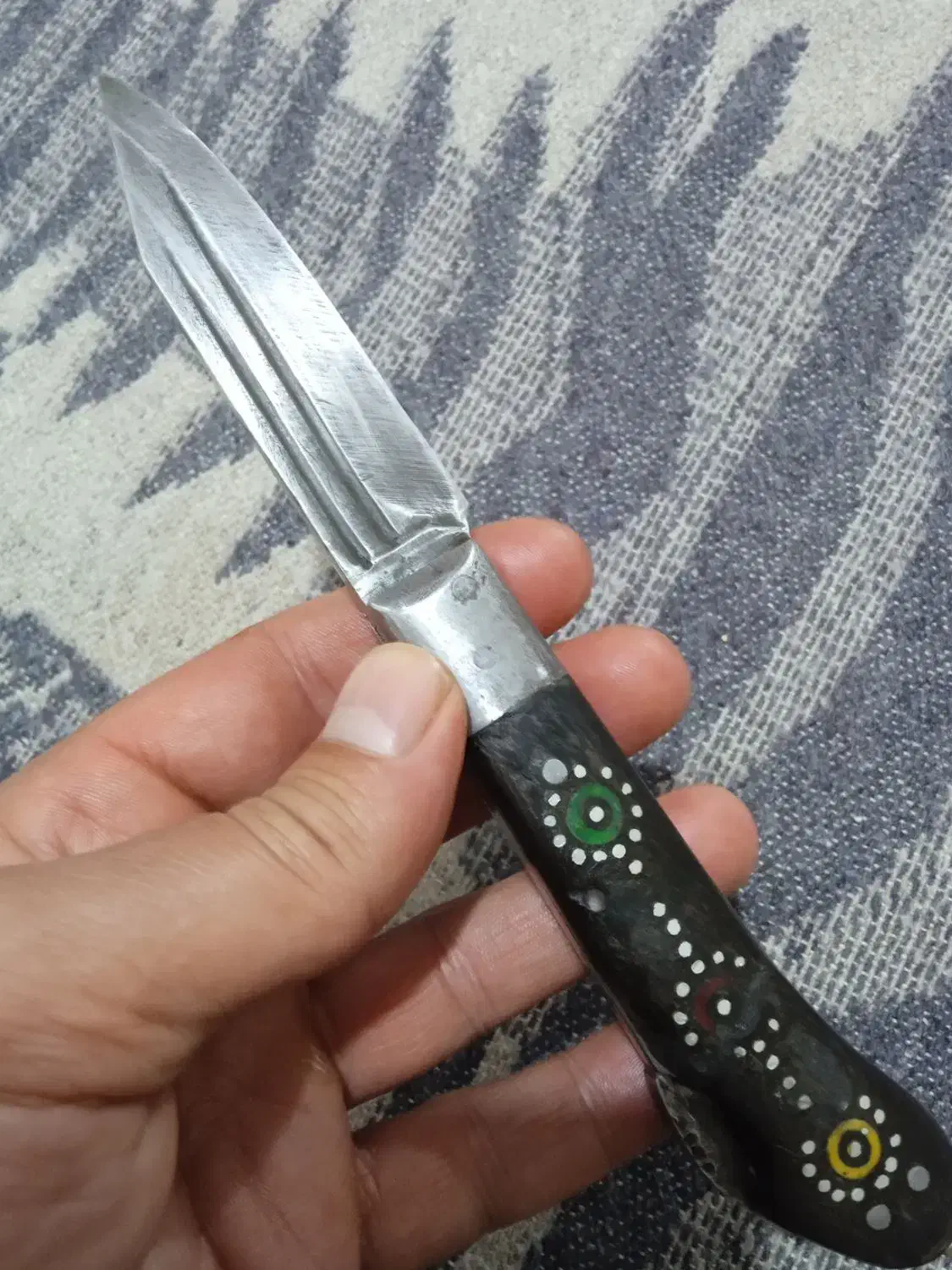 چاقو قدیمی بابا|کلکسیون اشیاء عتیقه|مرند, |دیوار