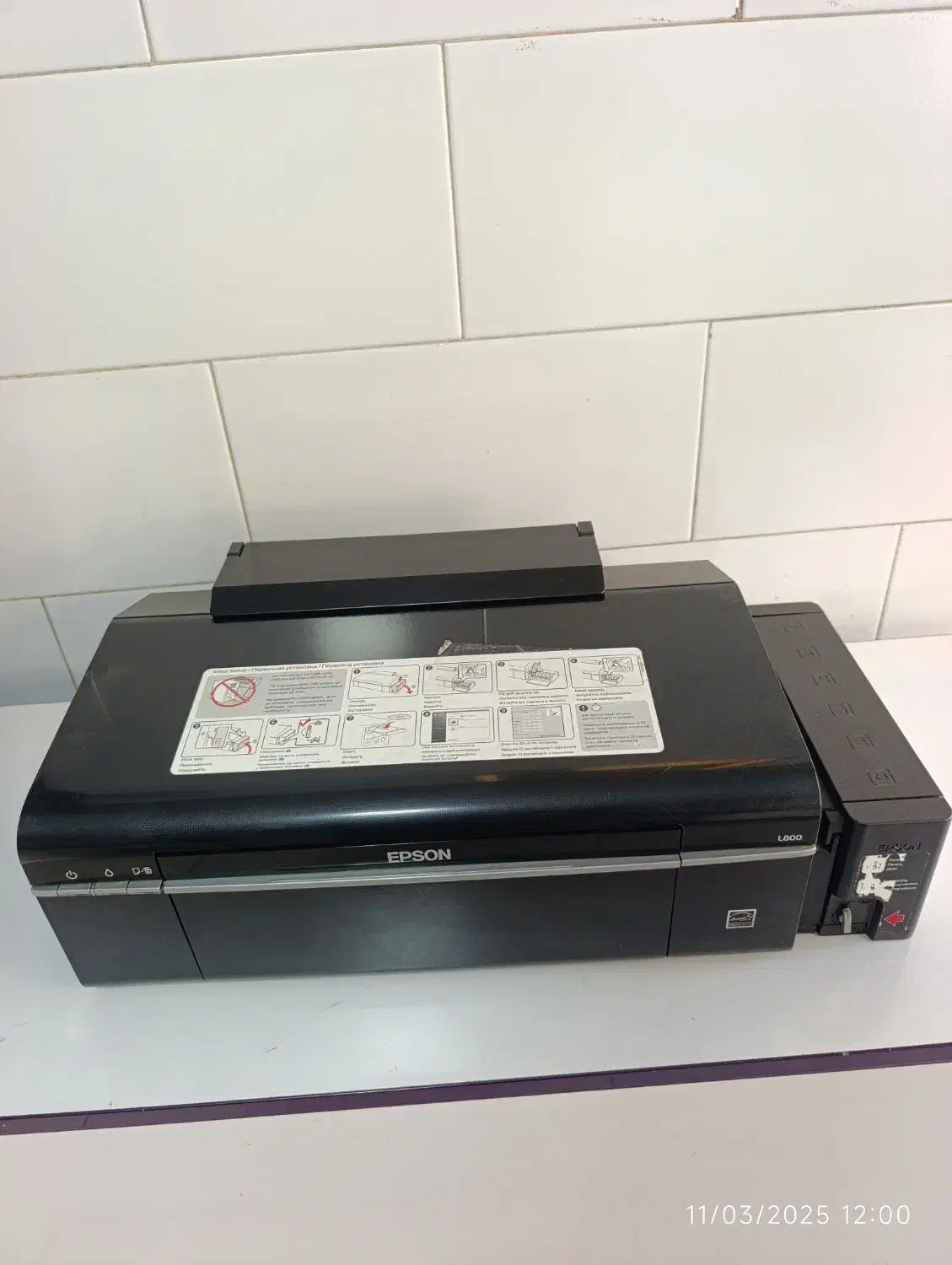 پرینتر رنگیepson L800|پرینتر، اسکنر، کپی، فکس|کرج, کرج نو|دیوار