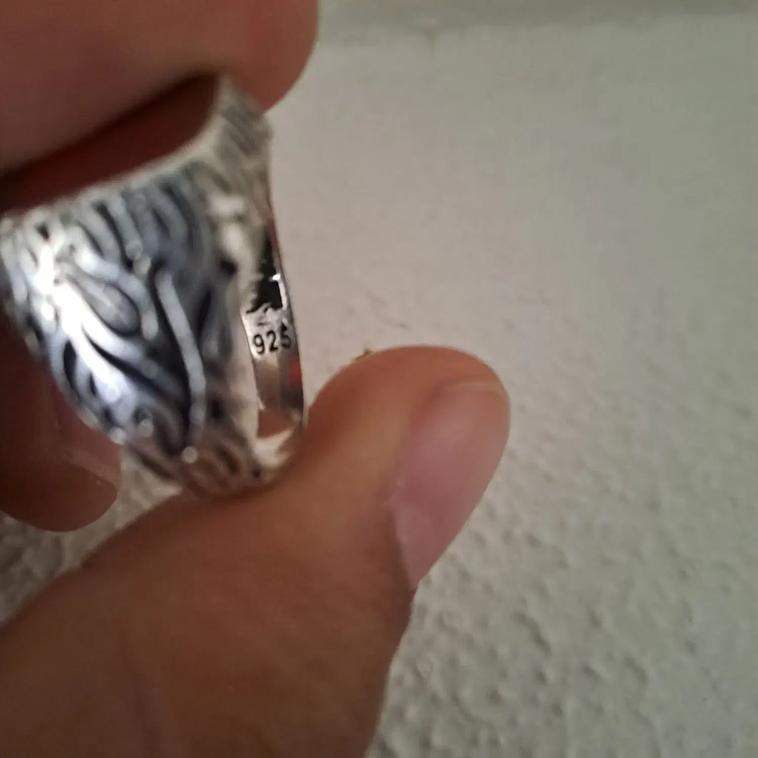 انگشتر نقره ۹۲۵ عیار|جواهرات|شاهین‌شهر, گزبرخوار|دیوار