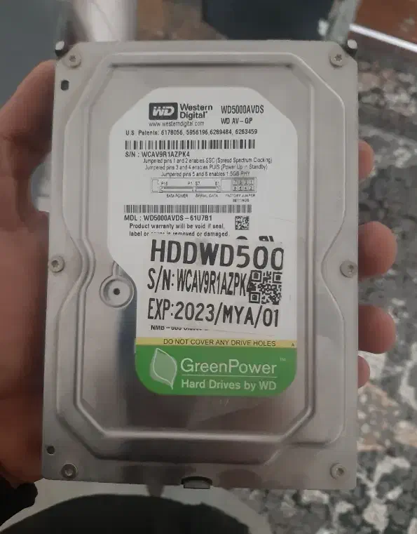 hdd 500|قطعات و لوازم جانبی رایانه|تهران, تهرانپارس غربی|دیوار