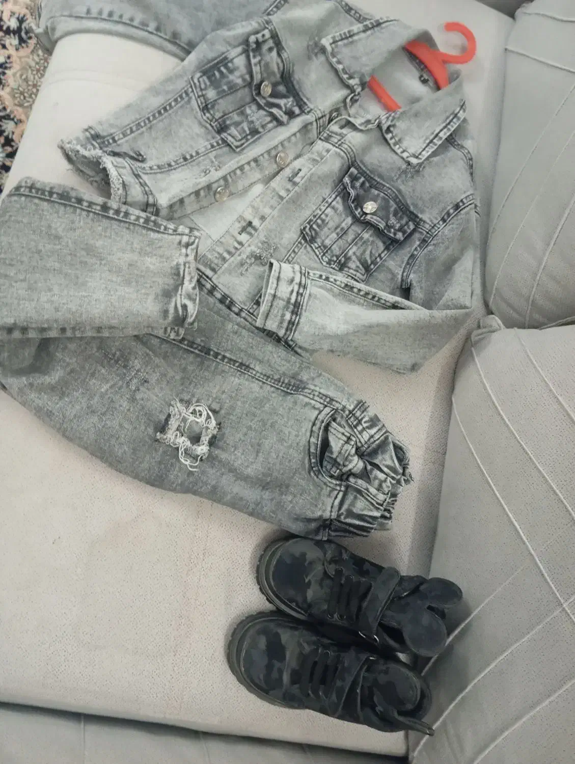 کت شلوار دخترانه|کفش و لباس بچه|طرقبه, |دیوار