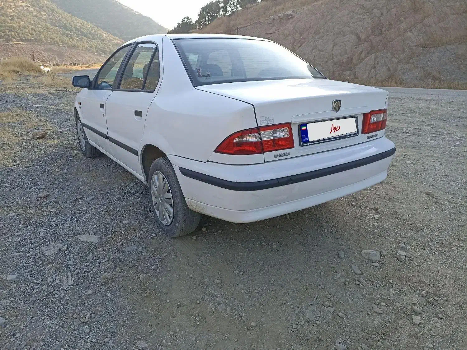 سمند سفید مدل 95 کاملاً سالم|خودرو سواری و وانت|مریوان, |دیوار