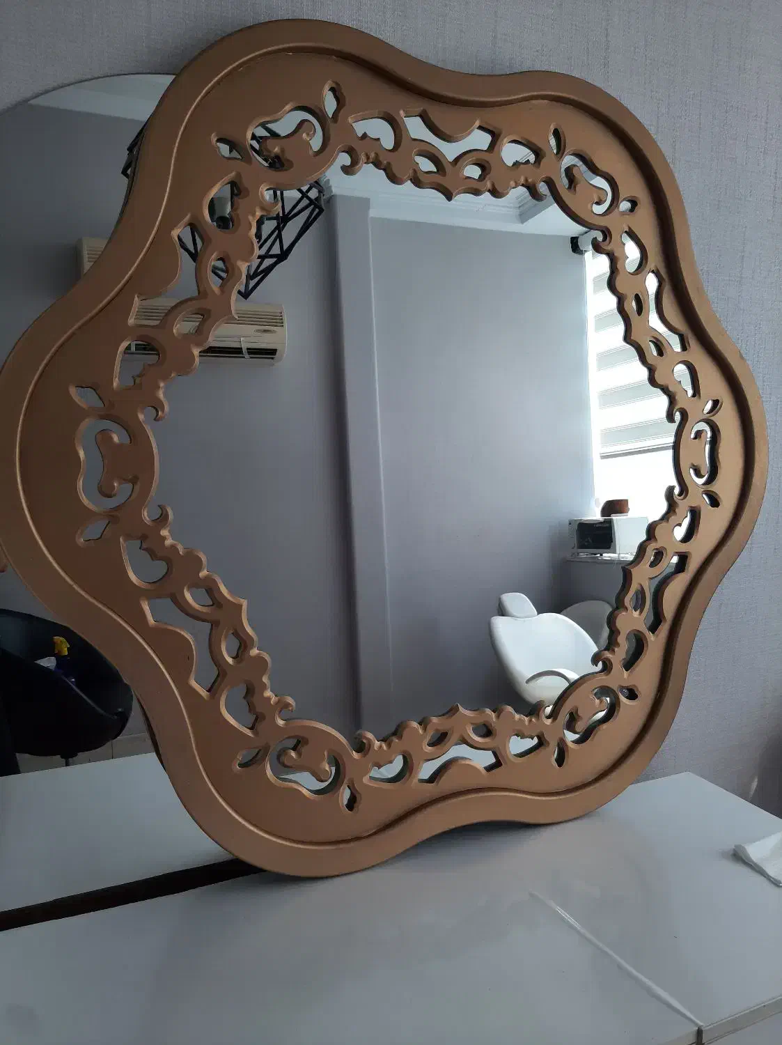 آینه دکوراتیو طلایی|آینه|تهران, کوی بیمه|دیوار