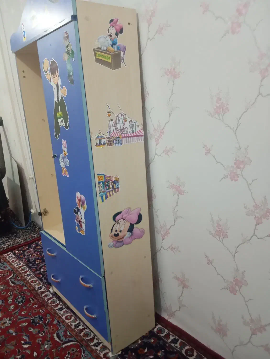 کمد کودک پسرانه|جاکفشی، کمد، دراور|اهر, |دیوار