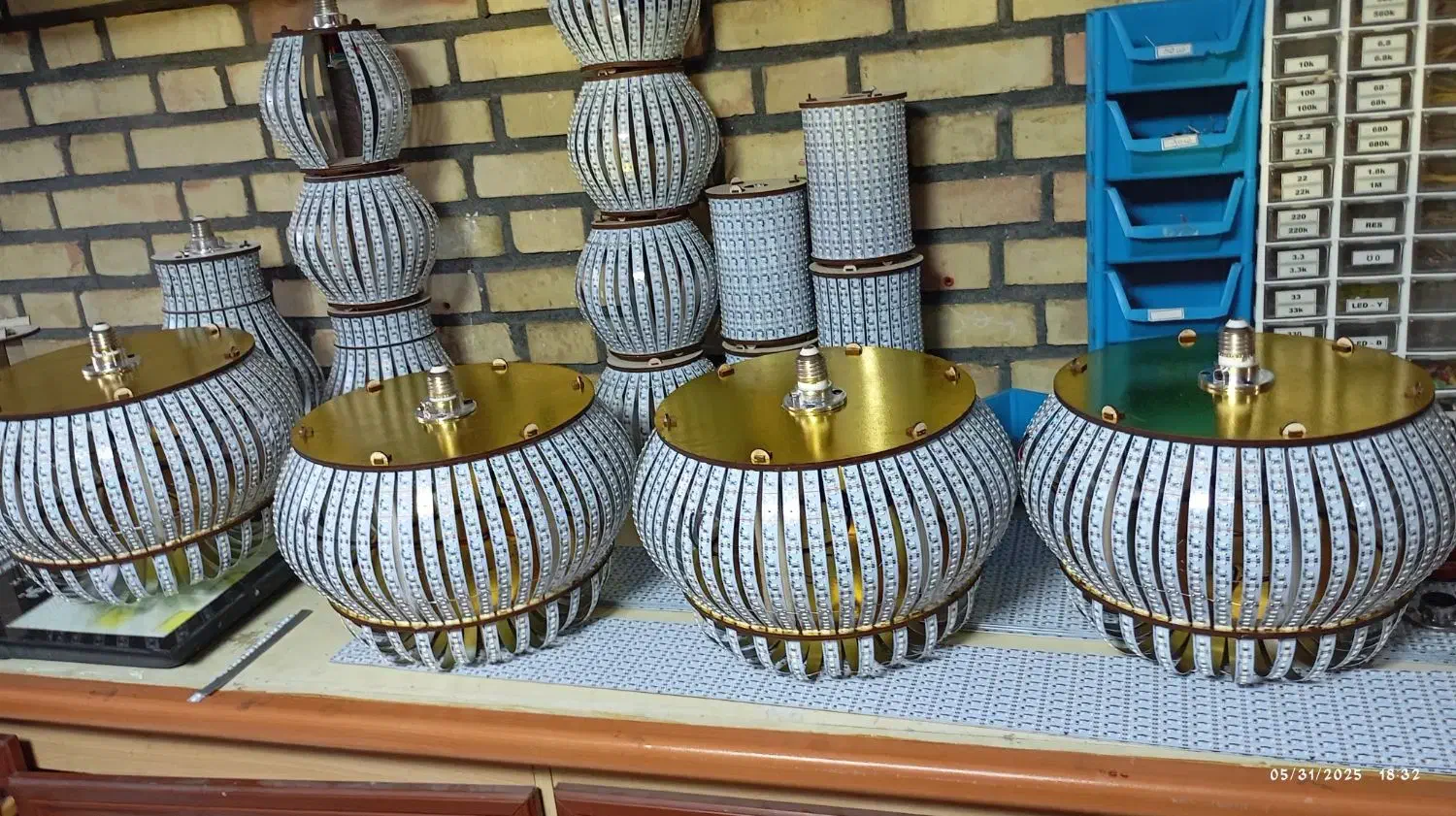 لامپ دستساز نچرال|لامپ و چراغ|ارومیه, |دیوار