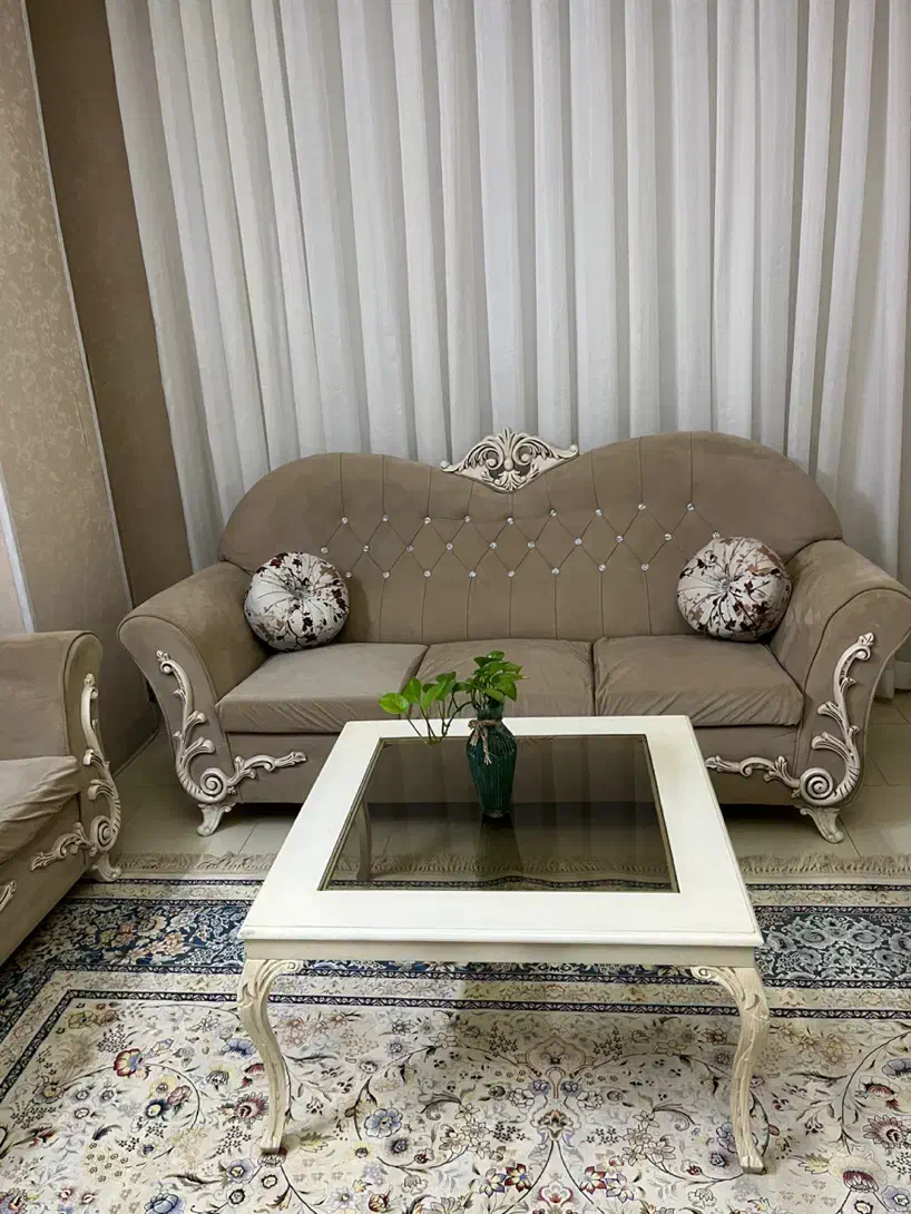 مبل ۷ نفره|مبلمان خانگی و میز عسلی|محمدیه-قزوین, |دیوار