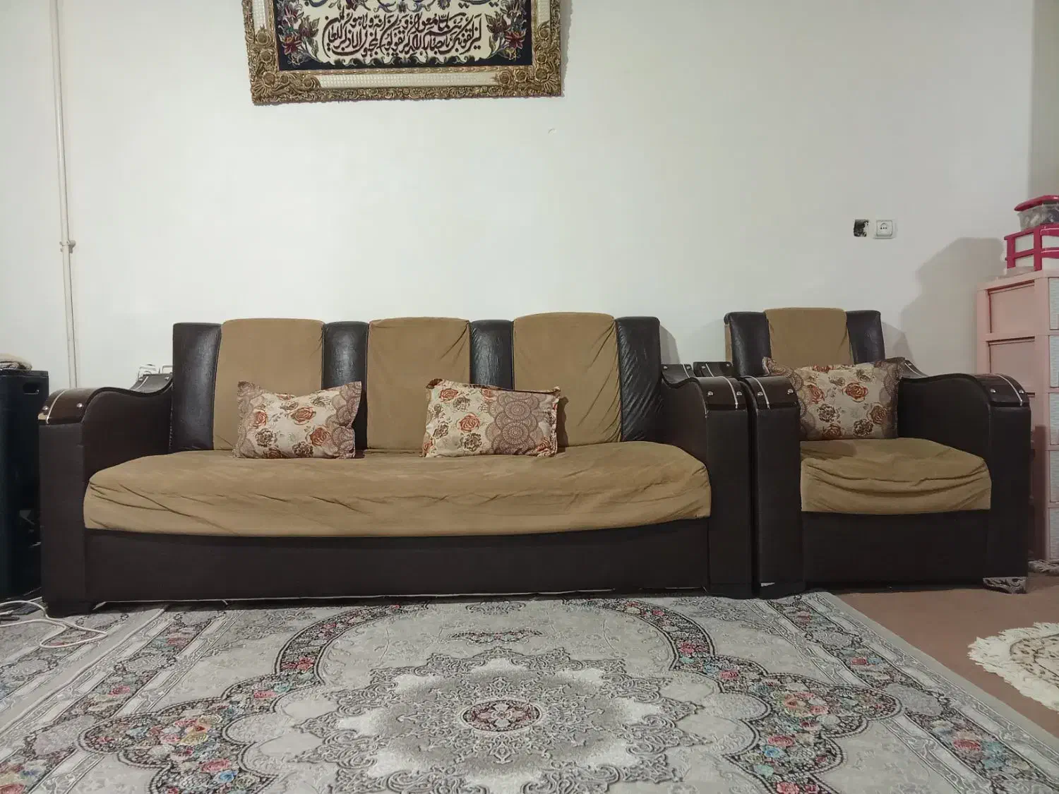 مبل هشت نفره|مبلمان خانگی و میز عسلی|نقده, |دیوار