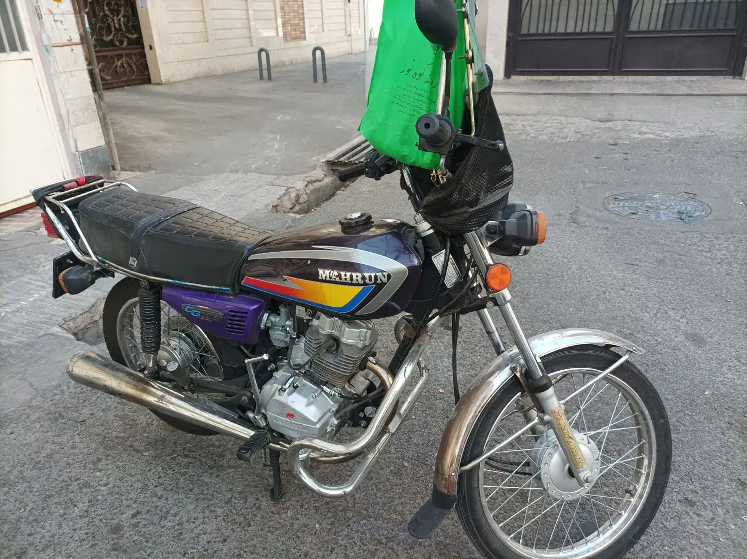 هندا۱۲۵(مهران) پنج دنده استارتی|موتورسیکلت|تهران, امین حضور|دیوار