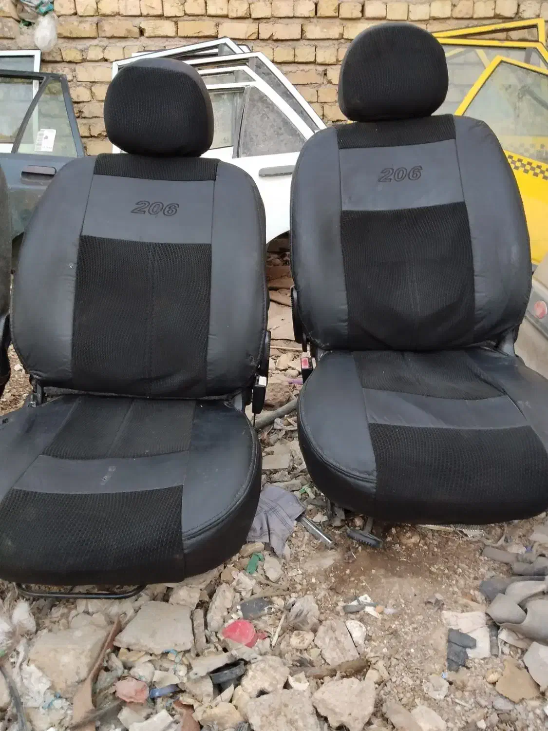 صندلی پژو 206|قطعات یدکی و لوازم جانبی|شیراز, کرونی(خاتونک)|دیوار