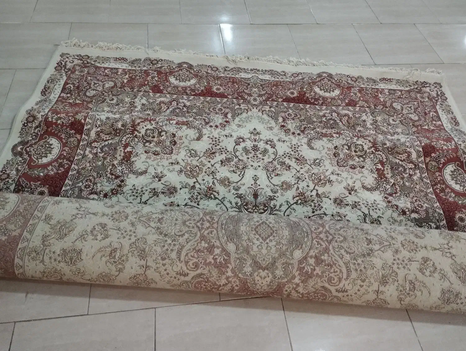 حراج فرشهای ماشینی نو ۷۰۰ شانه با تراکم بالا|فرش|خوی, |دیوار