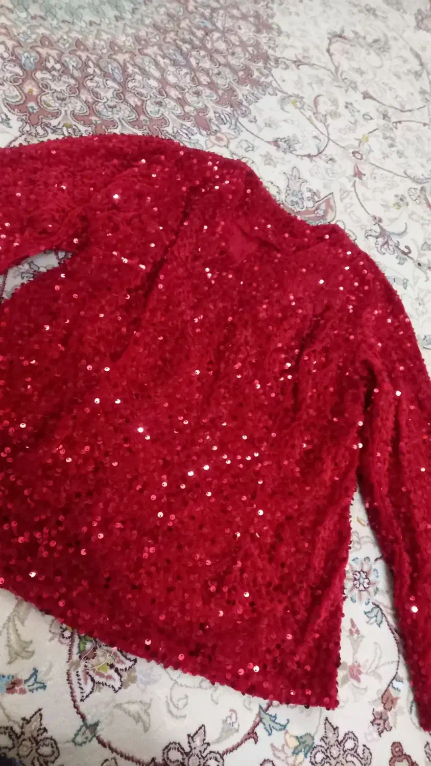 بلوز مخمل پولکی شیک و مناسب|لباس|مرند, |دیوار