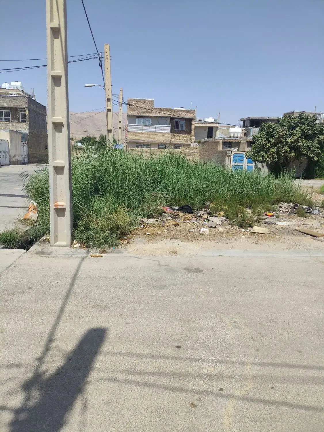 فروش زمین ۱۲۶ متری در شهرک مهرگان|فروش زمین و ملک کلنگی|شیراز, شهرک مهرگان|دیوار