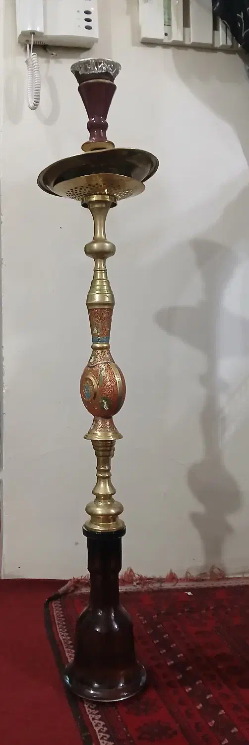 قلیون تنه برنجی|زیورآلات و اکسسوری|تهران, خانیآباد|دیوار