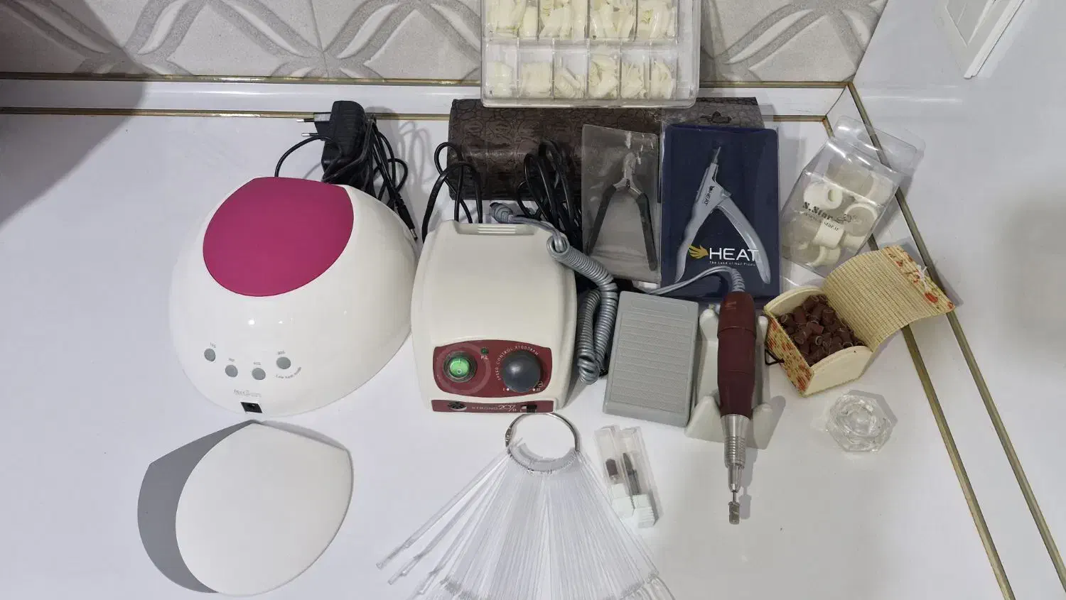 لوازم اولیه کاشت ناخن|آرایشی، بهداشتی، درمانی|الوند, |دیوار