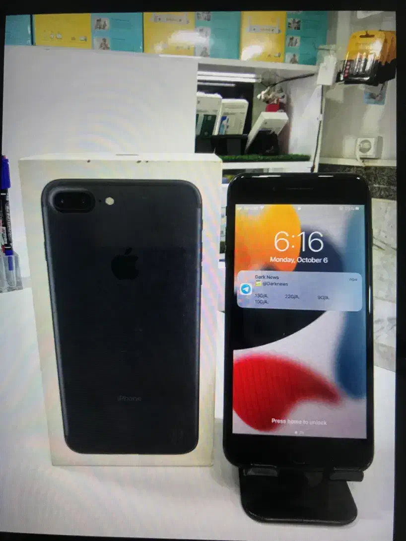ایفون 7plus ۱۲۸ گیگ پامپ|موبایل|خرمدره, |دیوار