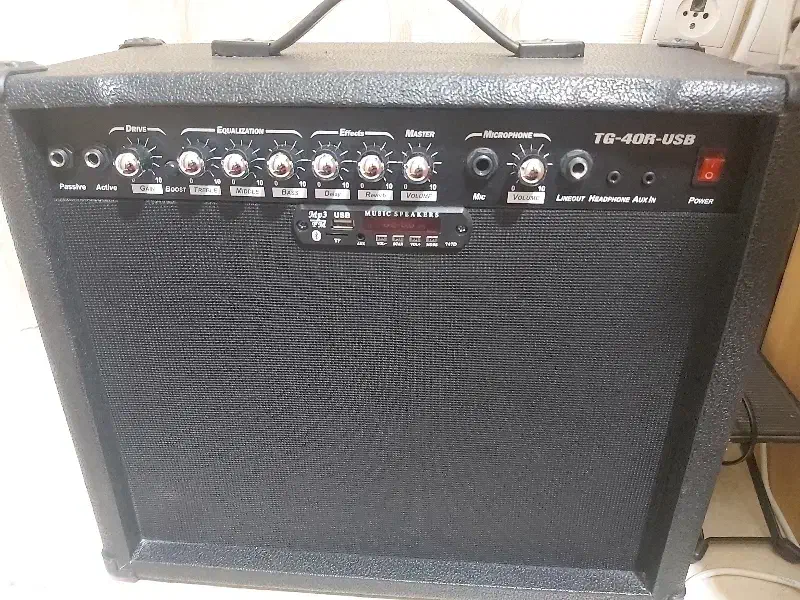 امپلی فایر TG-40R-USB|گیتار، بیس، امپلیفایر|تبریز, |دیوار