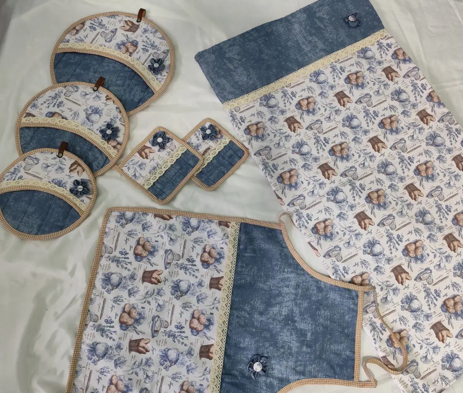 سرویس فلامنت|سفره، حوله، دستمال آشپزخانه|خرم‌آباد, |دیوار