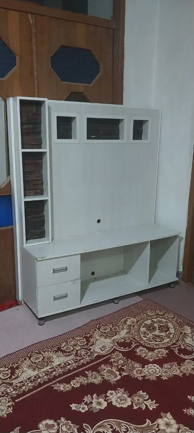 میز تلویزیون سفید|میز تلویزیون|سبزوار, جوادیه غربی|دیوار