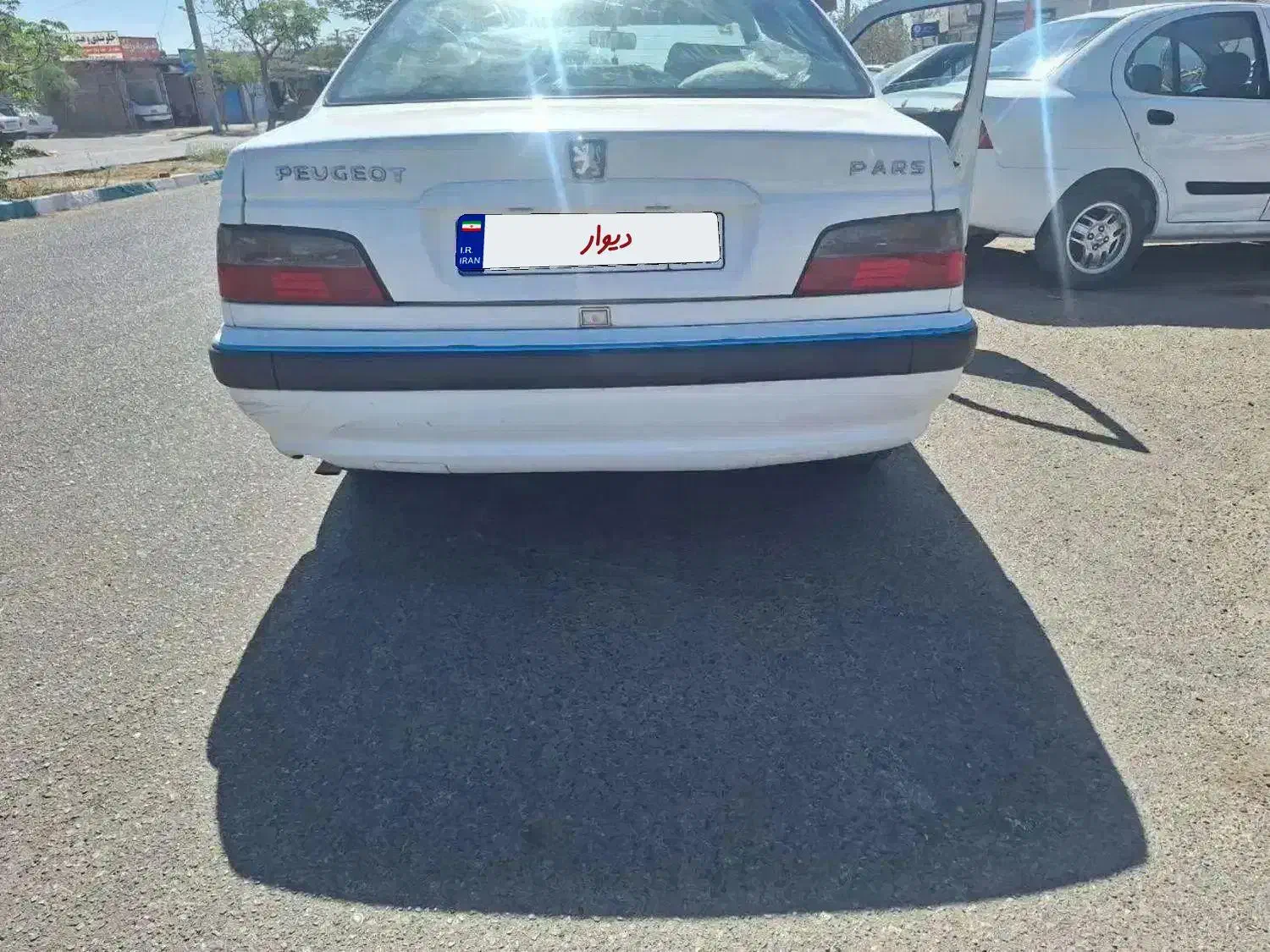 پژو پارس 91 دوگانه کارخانه بدون رنگ|خودرو سواری و وانت|گلبهار, شهر جدید گلبهار|دیوار