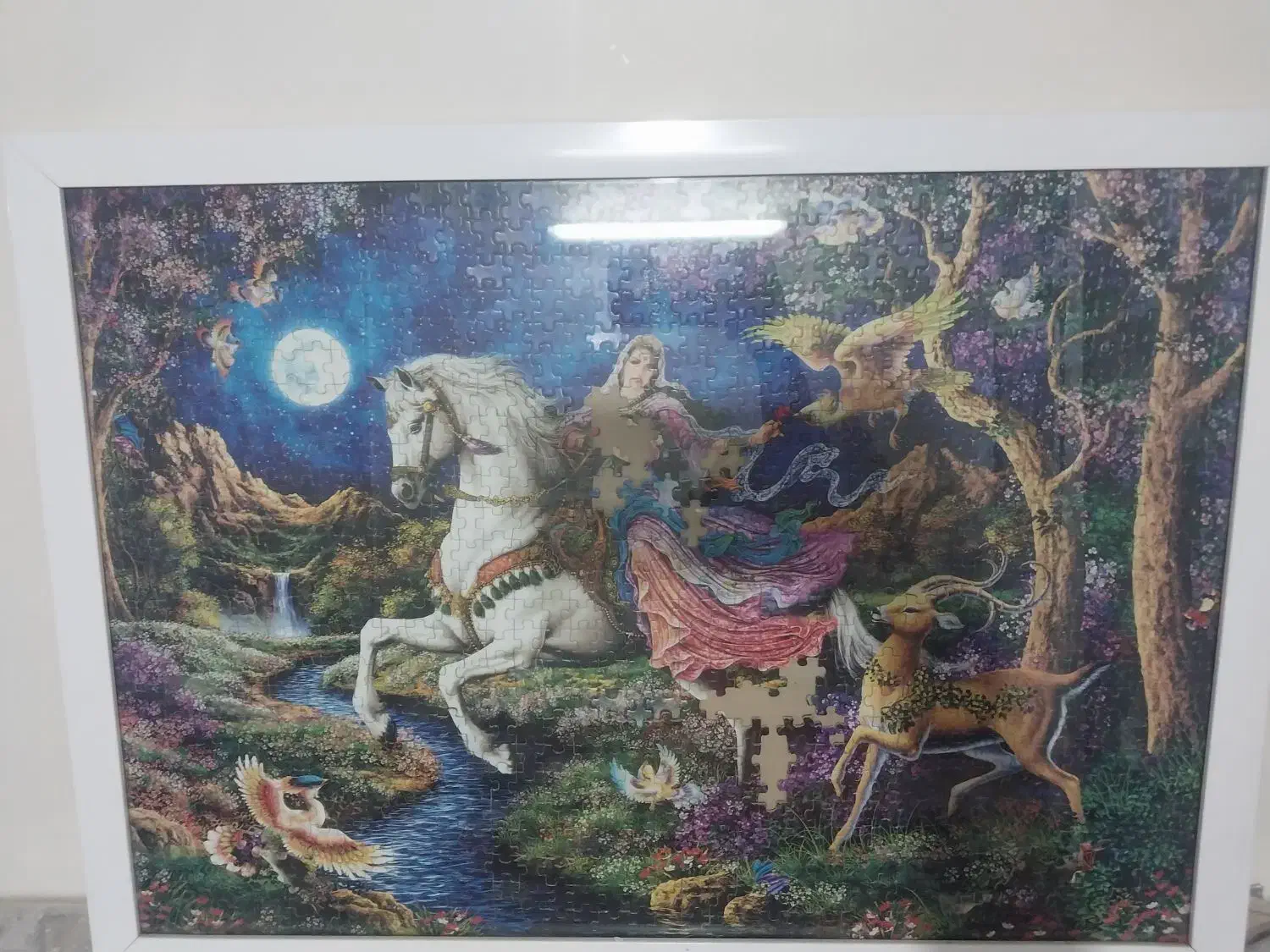 قاب عکس پازل|تابلو، نقاشی، عکس|خمینی‌شهر, |دیوار