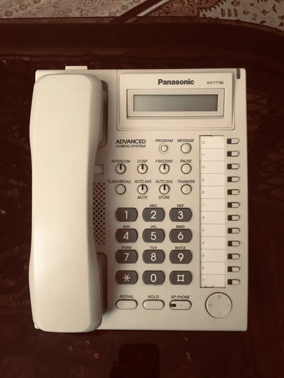 گوشی سانترال پاناسونیک اصلی مدل KX-T7730x|تلفن رومیزی|قزوین, |دیوار