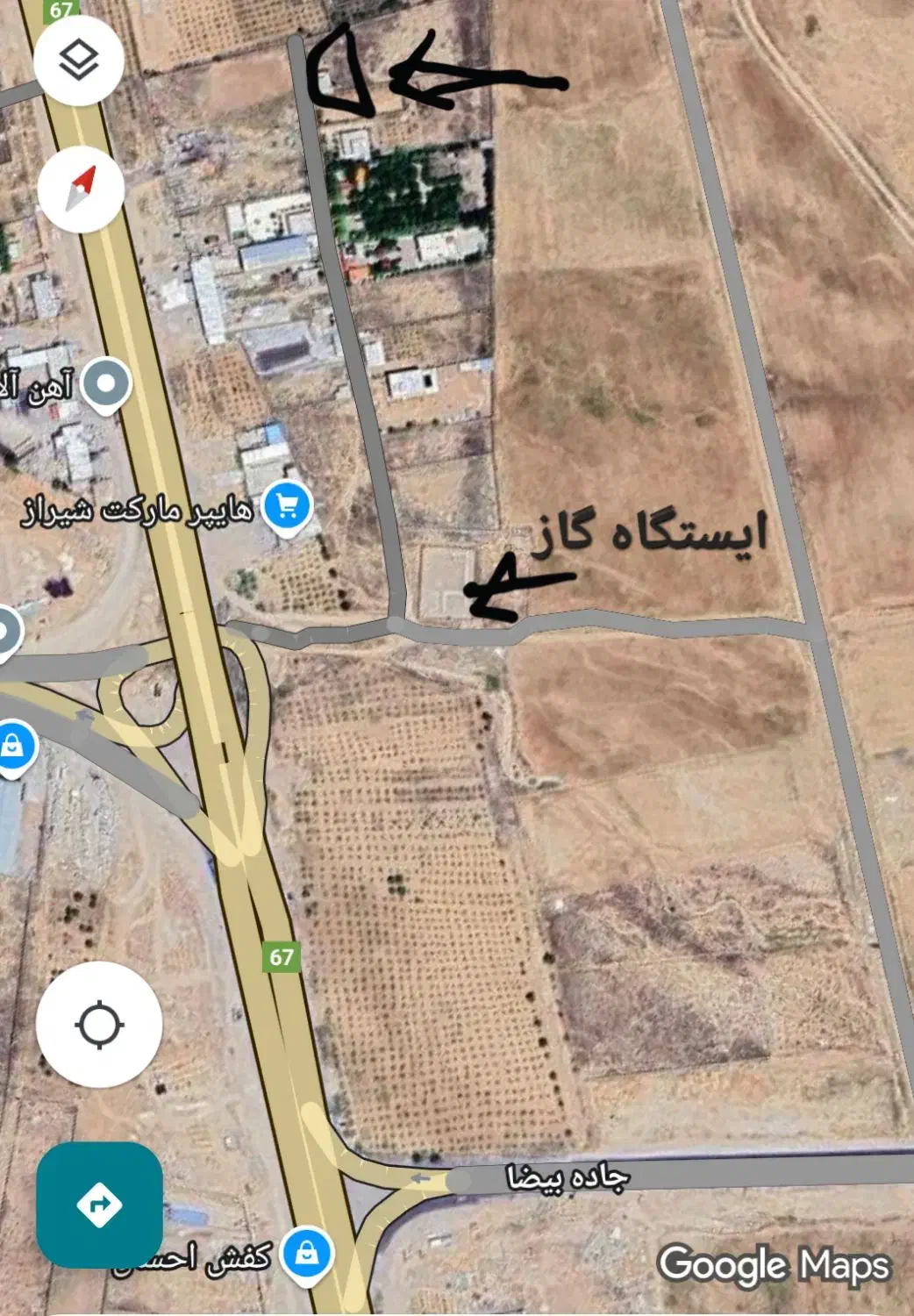 اجاره چهاردیواری  اتاق دار|اجارهٔ دفتر صنعتی، کشاورزی، تجاری|شیراز, قلات|دیوار