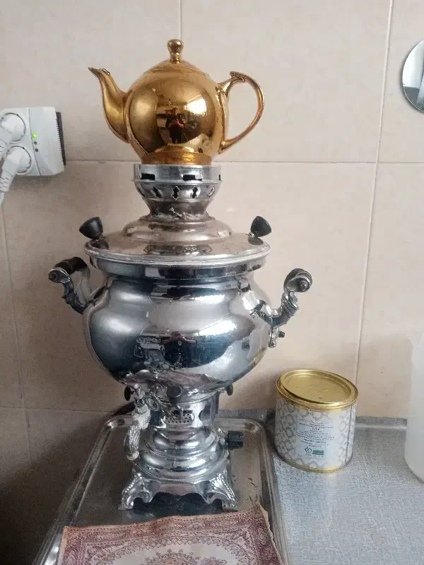 سماور گازی|قوری، کتری، قهوهساز دستی|تربتحیدریه, بی بی حسنیه|دیوار