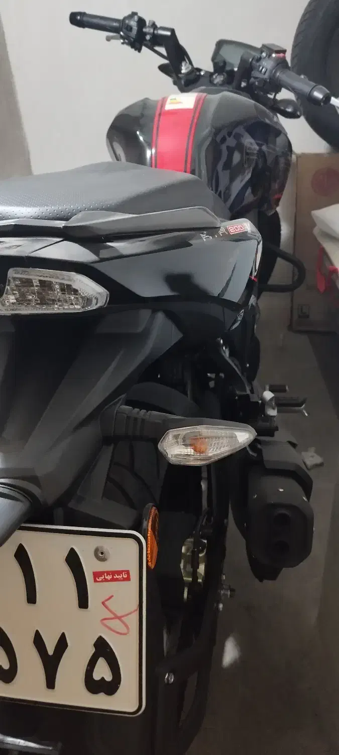 فروش فوری موتور آپاچی ۲۰۰ نیوفیس مدل ۱۴۰۳ مشکی|موتورسیکلت|کرج, شهرک بنفشه|دیوار