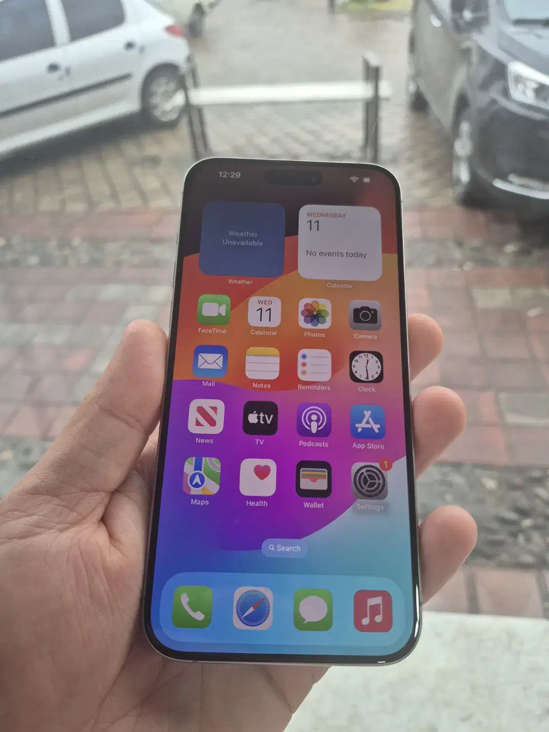 iphone 15 pro max|موبایل|رشت, سعدی (تختی)|دیوار