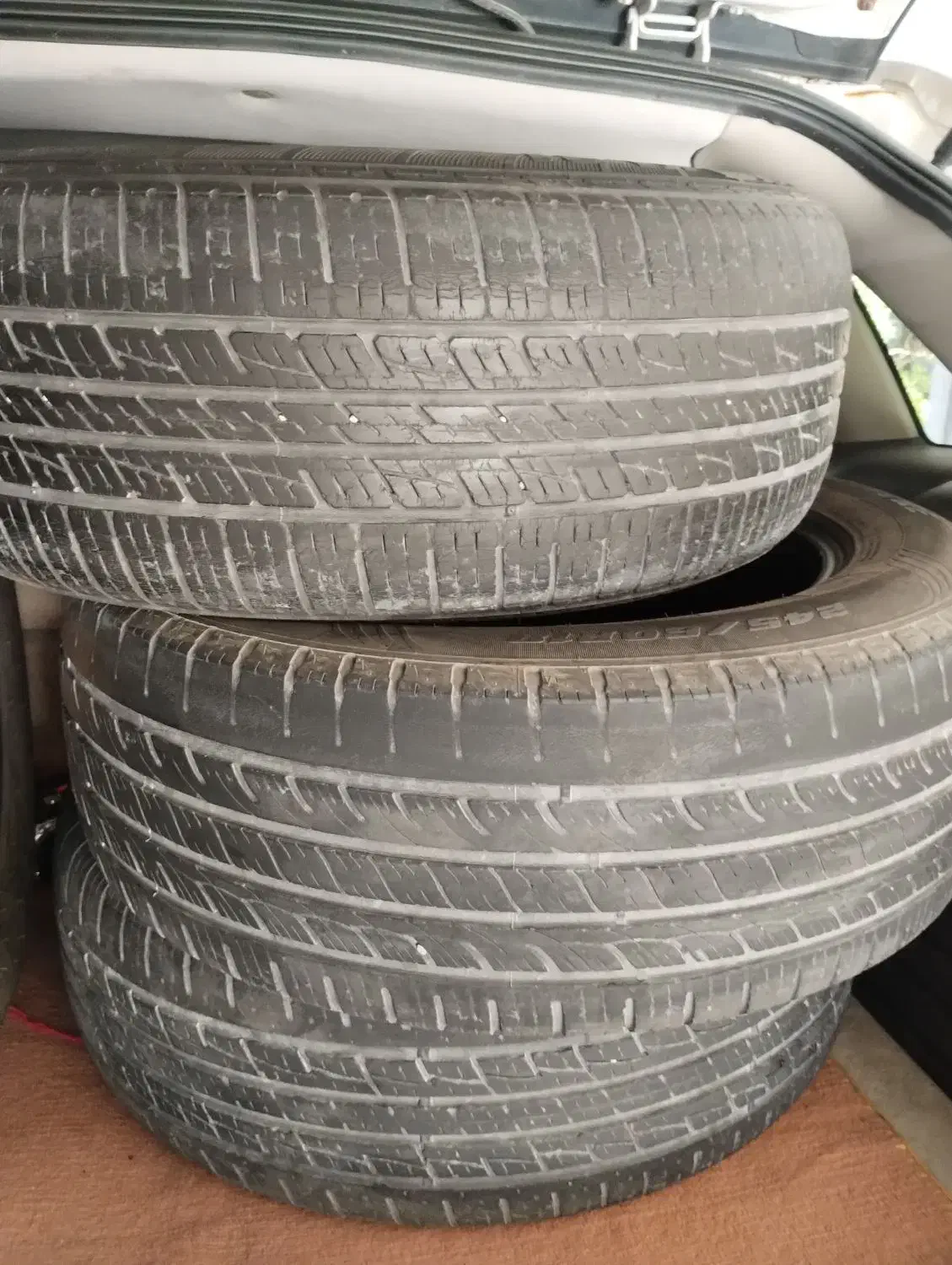 فروش 4 حلقه لاستیک|قطعات یدکی و لوازم جانبی|کیش, |دیوار