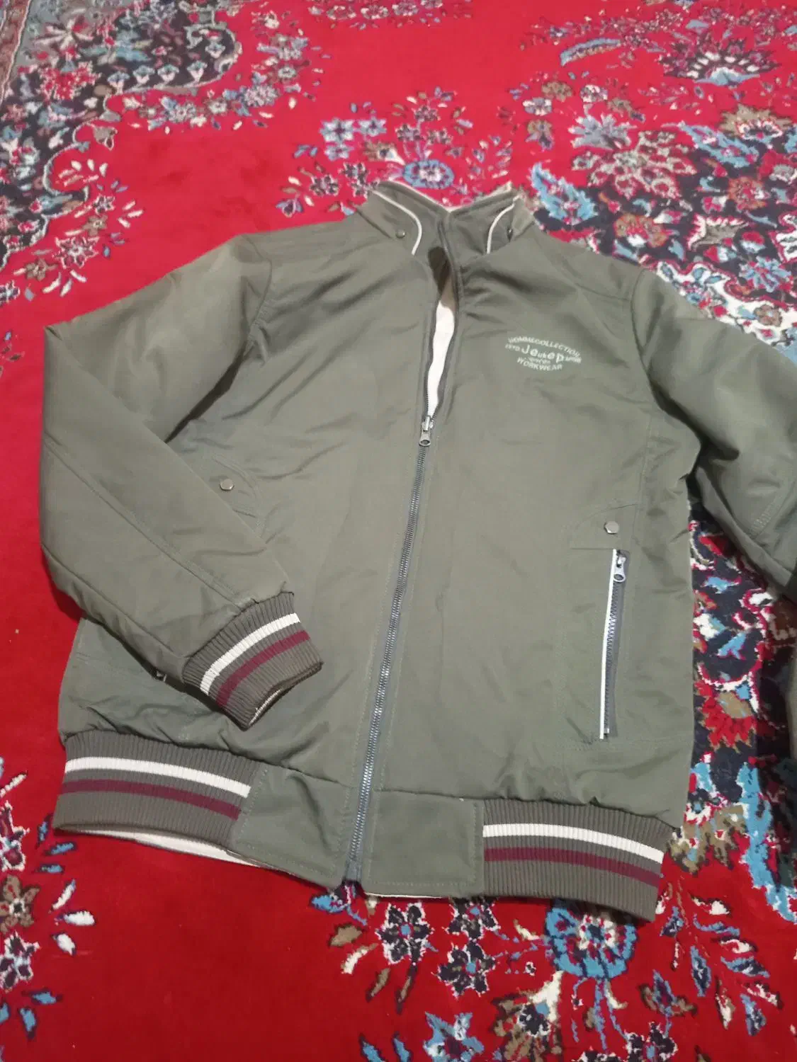 کاپشن جیپ. دو رو عالی|لباس|زرند, |دیوار