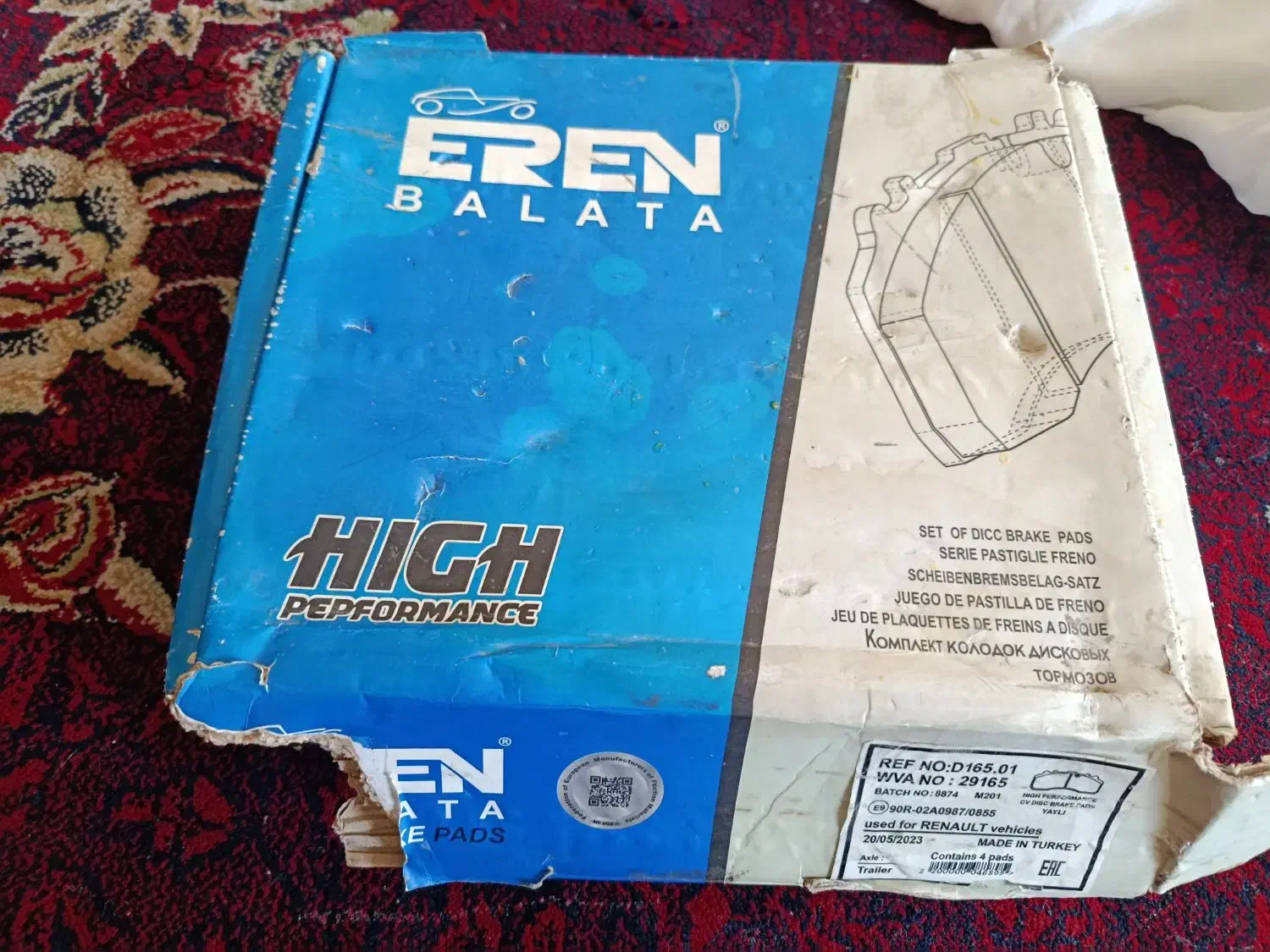 لنت 29165RENULTرنو سنگین کشنده|قطعات یدکی و لوازم جانبی|کرمانشاه, |دیوار