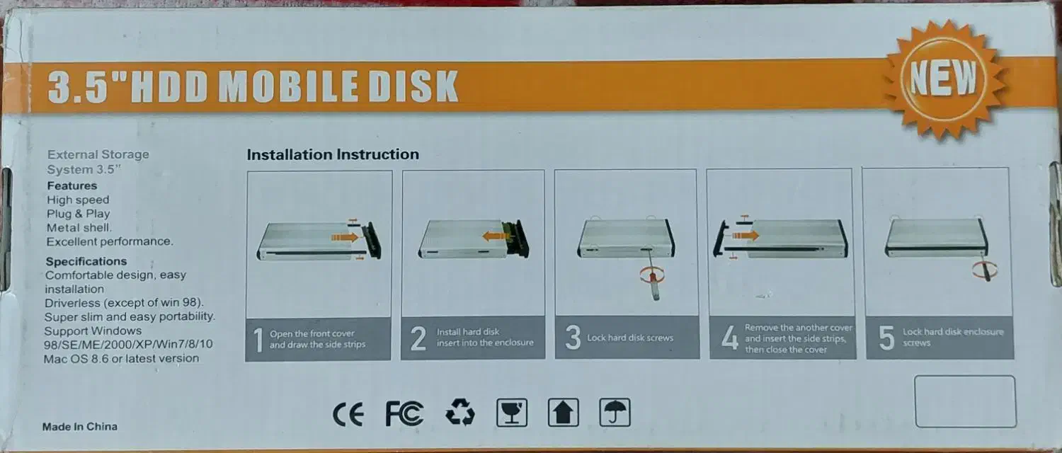 باکس هارد یا تبدیل هارد به اکسترنال|قطعات و لوازم جانبی رایانه|تهران, مدائن|دیوار