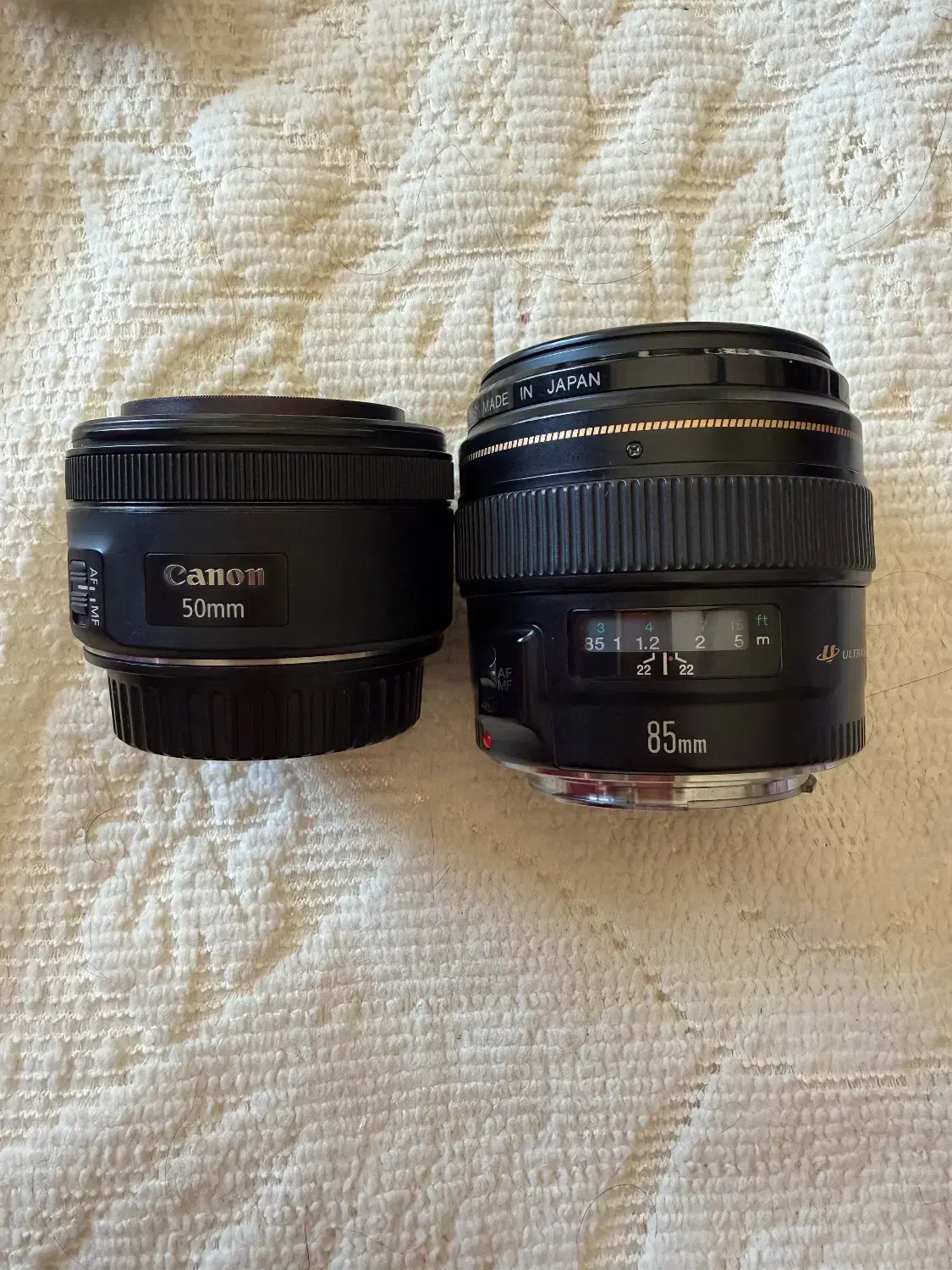 لنز ۸۵ و ۵۰ فیکس|دوربین عکاسی و فیلم‌برداری|ساری, |دیوار