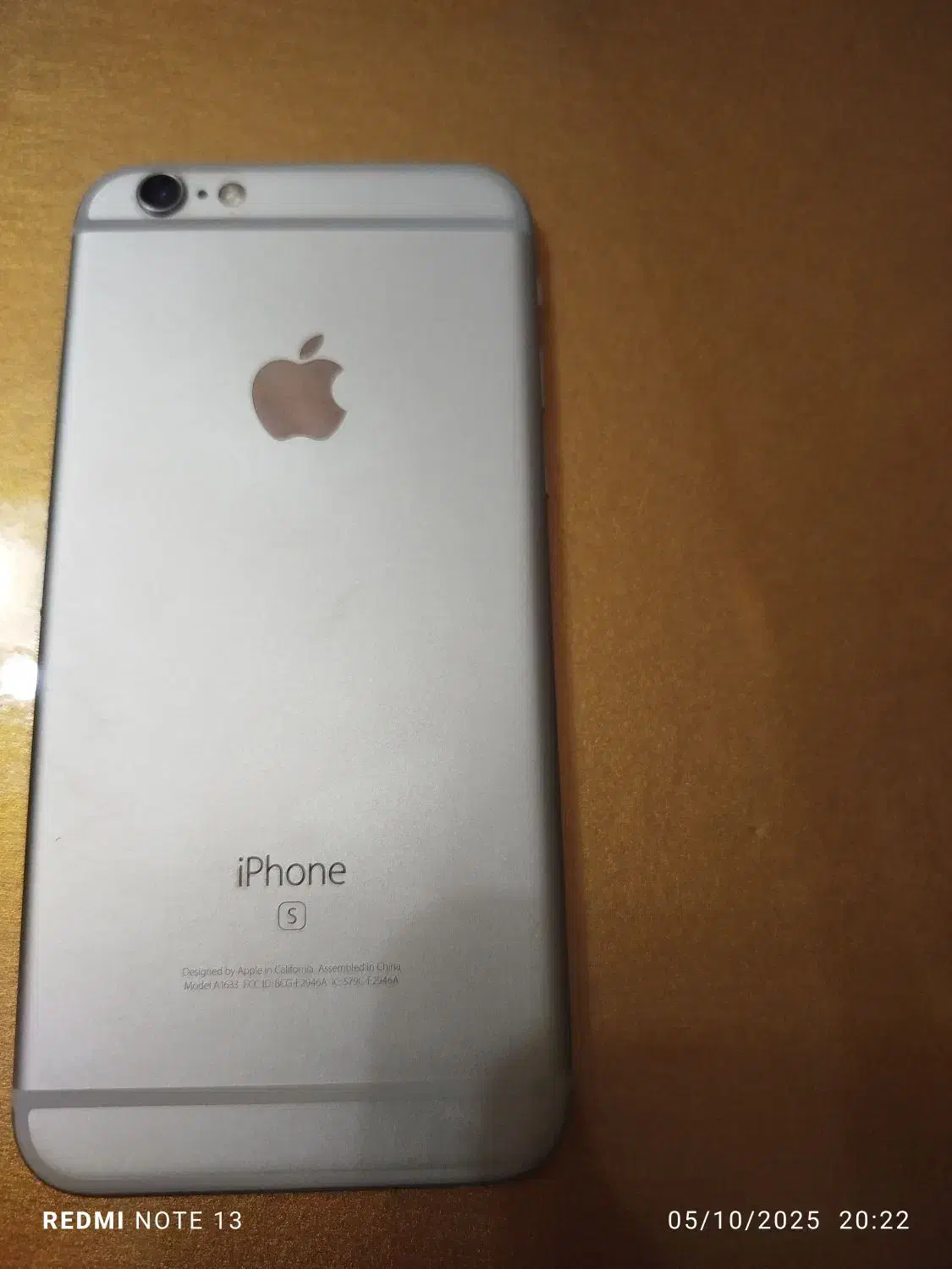 گوشی اپل 6s|موبایل|شیراز, آزادگان|دیوار
