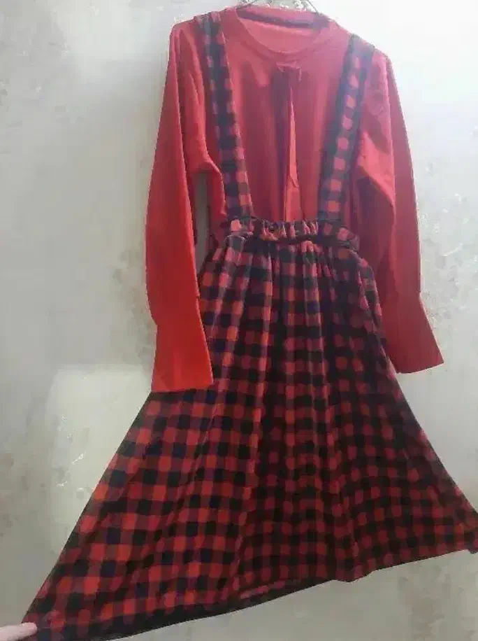 بلوز و دامن چهارخونه شیک|لباس|رباطکریم, نصیرشهر|دیوار