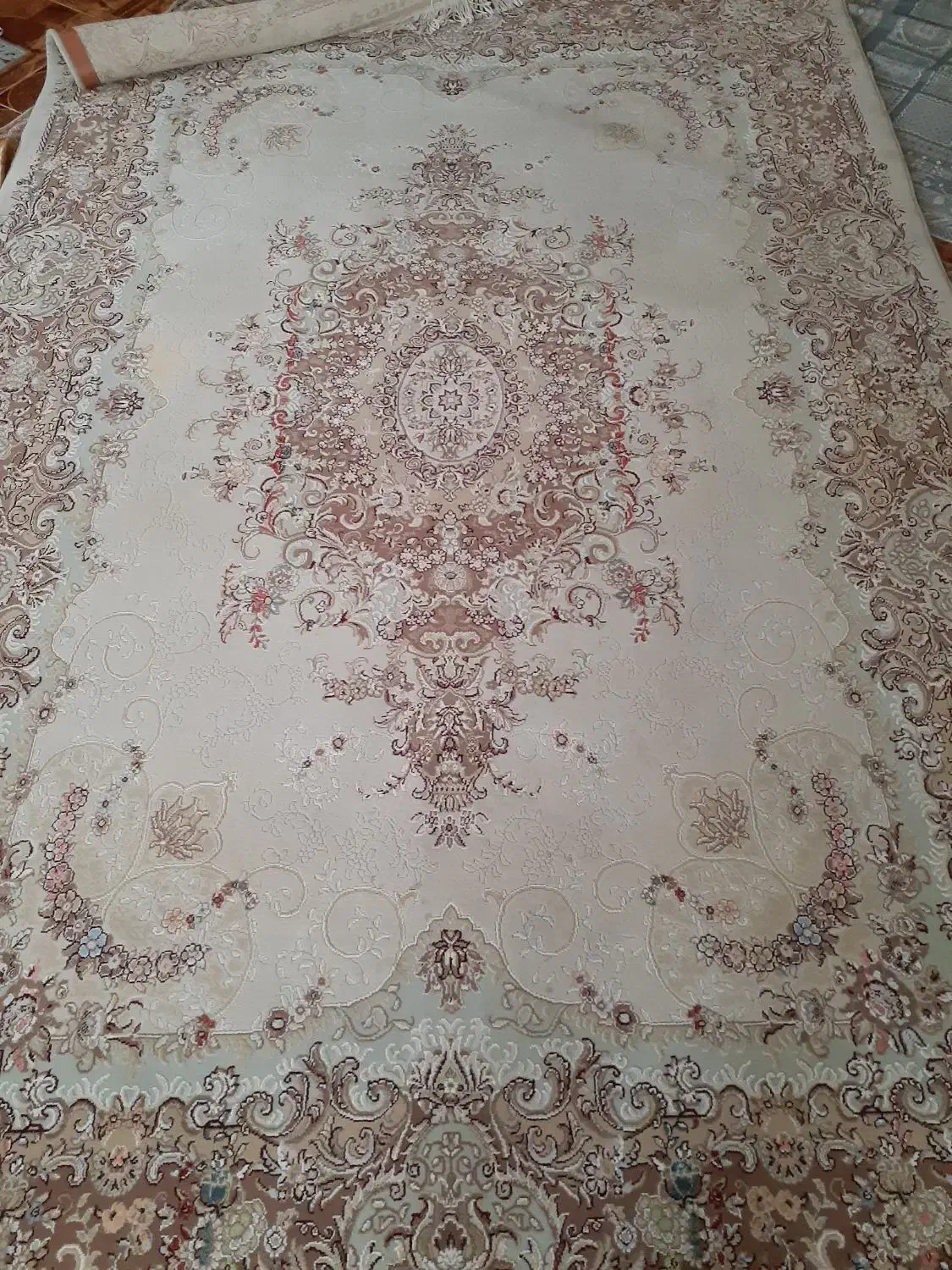 فرش شش متری جفت(۲ عدد)|فرش|محمدیه-قزوین, |دیوار