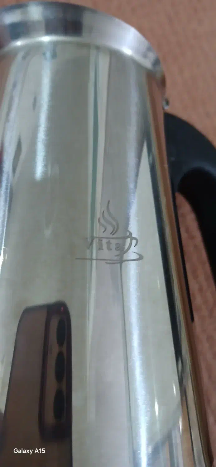 قهوه جوش استیل ویتا 6کاپ|سماور، چای‌ساز، قهوه‌ساز|صحنه, |دیوار