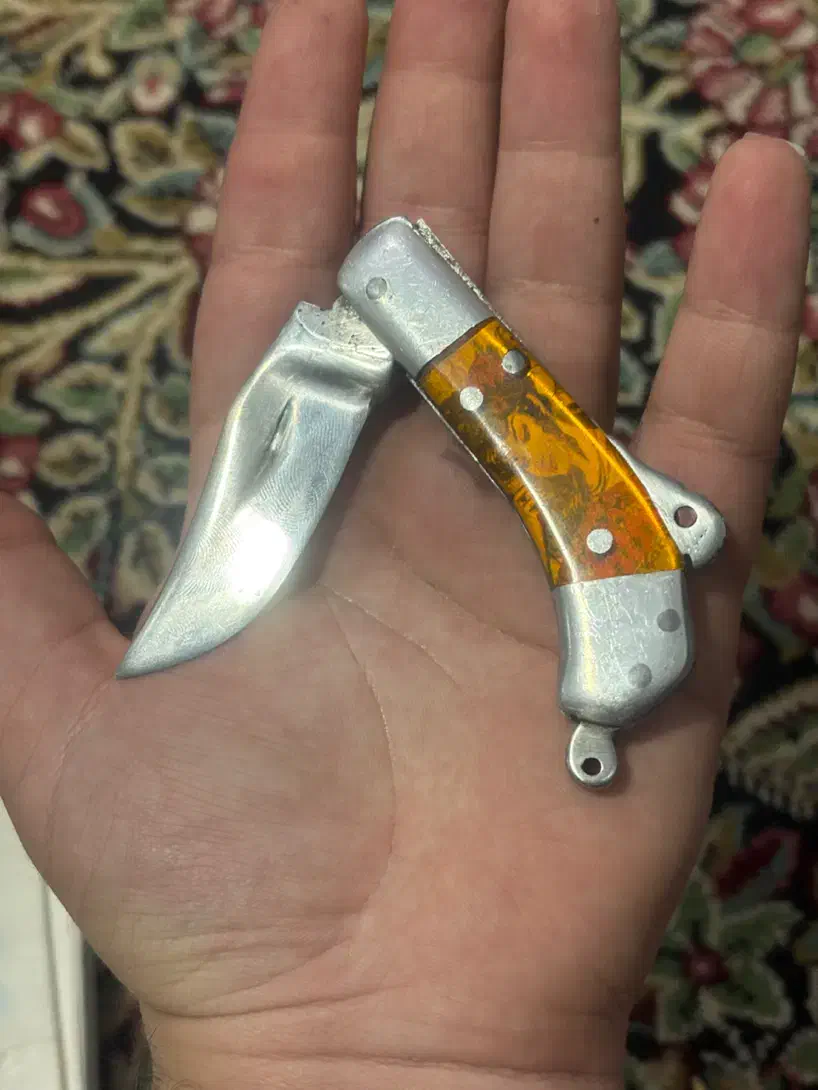 چاقونیریزی۹دنده قدیمی دوسرنقره لیلی مجنون کلکسیونی|کوهنوردی و کمپینگ|سیرجان, |دیوار