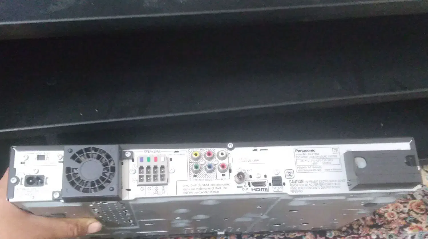 دیویدی و باند پاناسونیک|پخش‌کننده DVD و ویدیو|تهران, هاشم‌آباد|دیوار