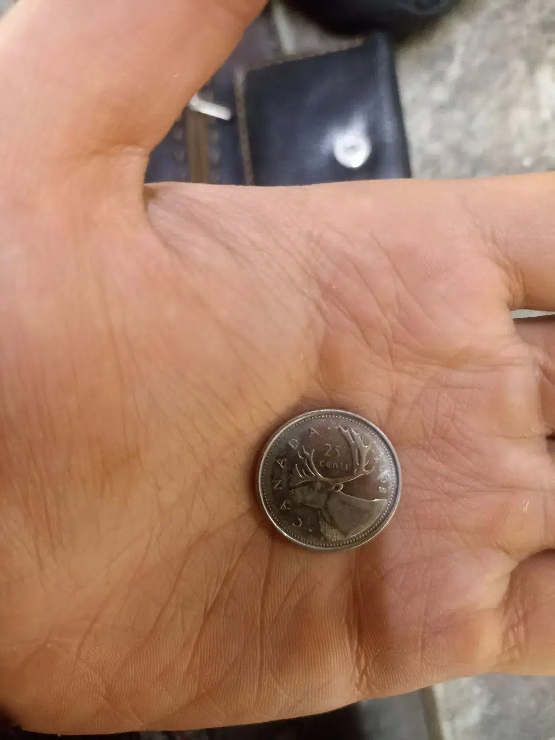 سکه 25 سنت کانادا گوزن نقره ای 1966|کلکسیون سکه، تمبر، اسکناس|اصفهان, نقش جهان|دیوار